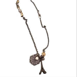Sheer Addiction Eiffel Tower Necklace